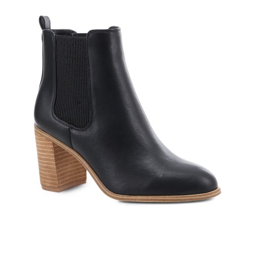 Janice Chelsea Boots in Black | Number One Shoes Australia