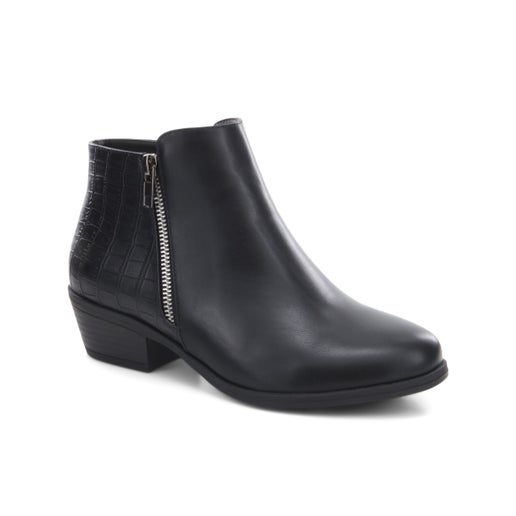 Oregano Ankle Boots - Wide Fit in Black | Number One Shoes Australia