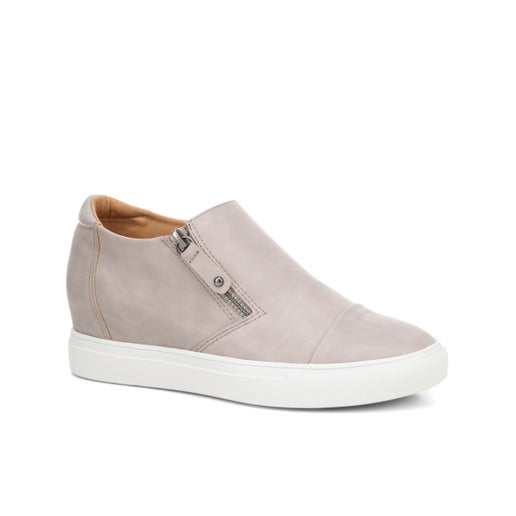 Sakura Pompeii Wedge Sneakers in Beige | Number One Shoes Australia